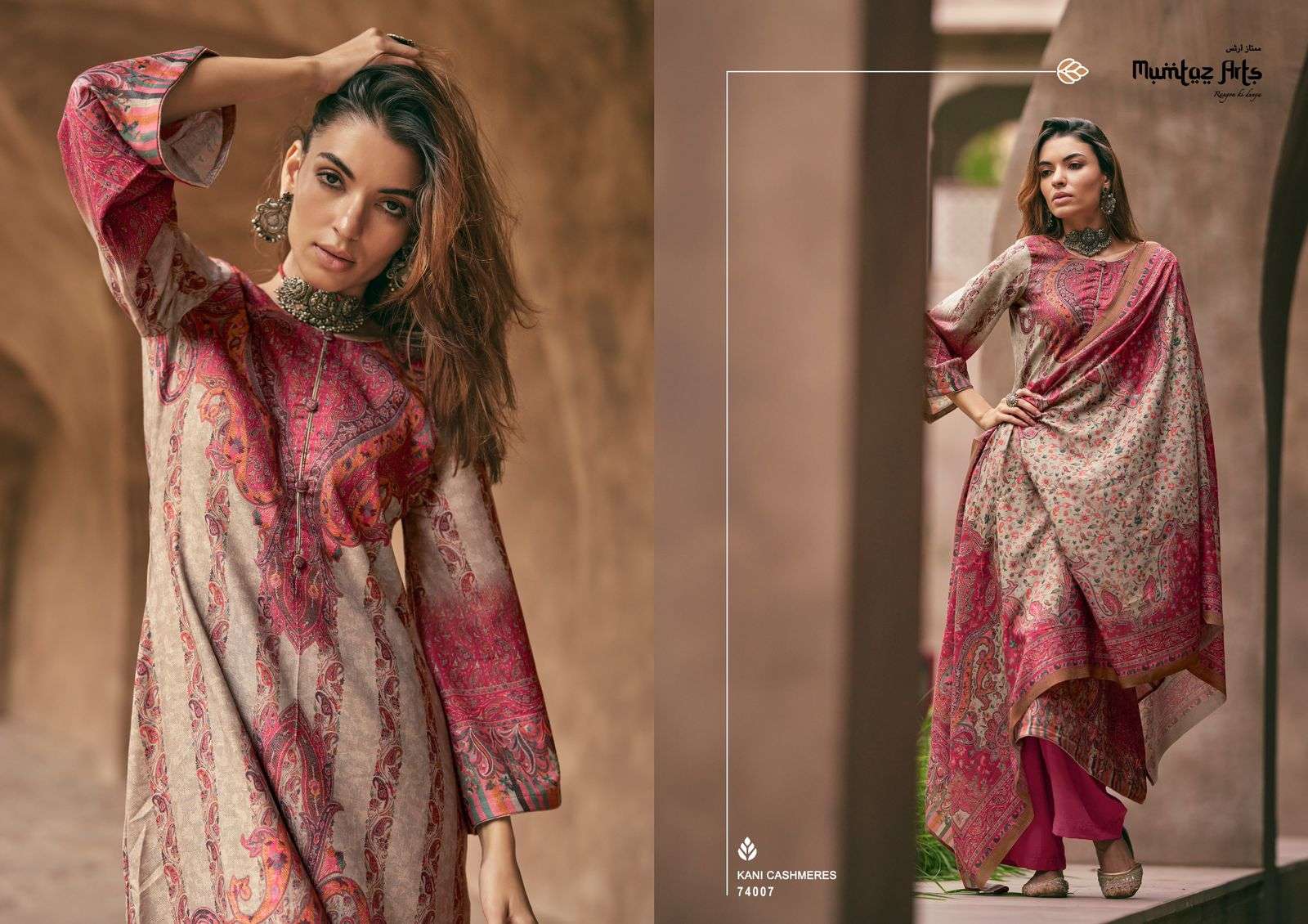 mumtaz art kani cashmere pure lawn cotton regal look salwar suit catalog