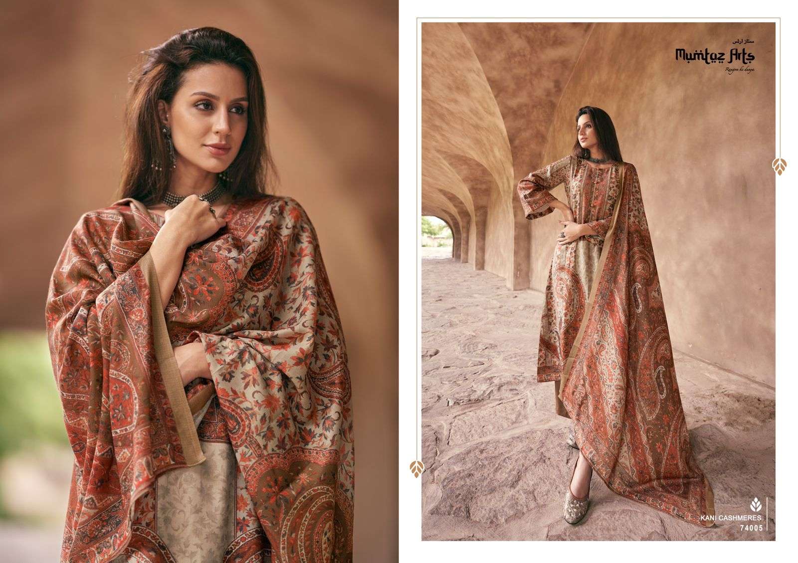 mumtaz art kani cashmere pure lawn cotton regal look salwar suit catalog