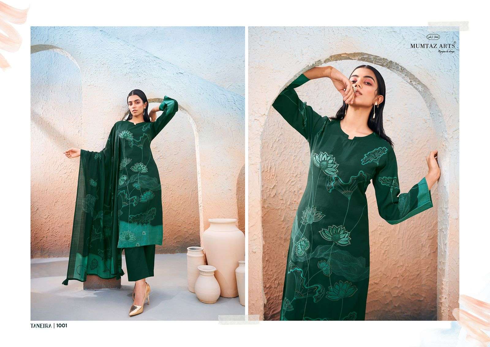 mumtaz art taneira viscose pashmina regal look salwar suit catalog