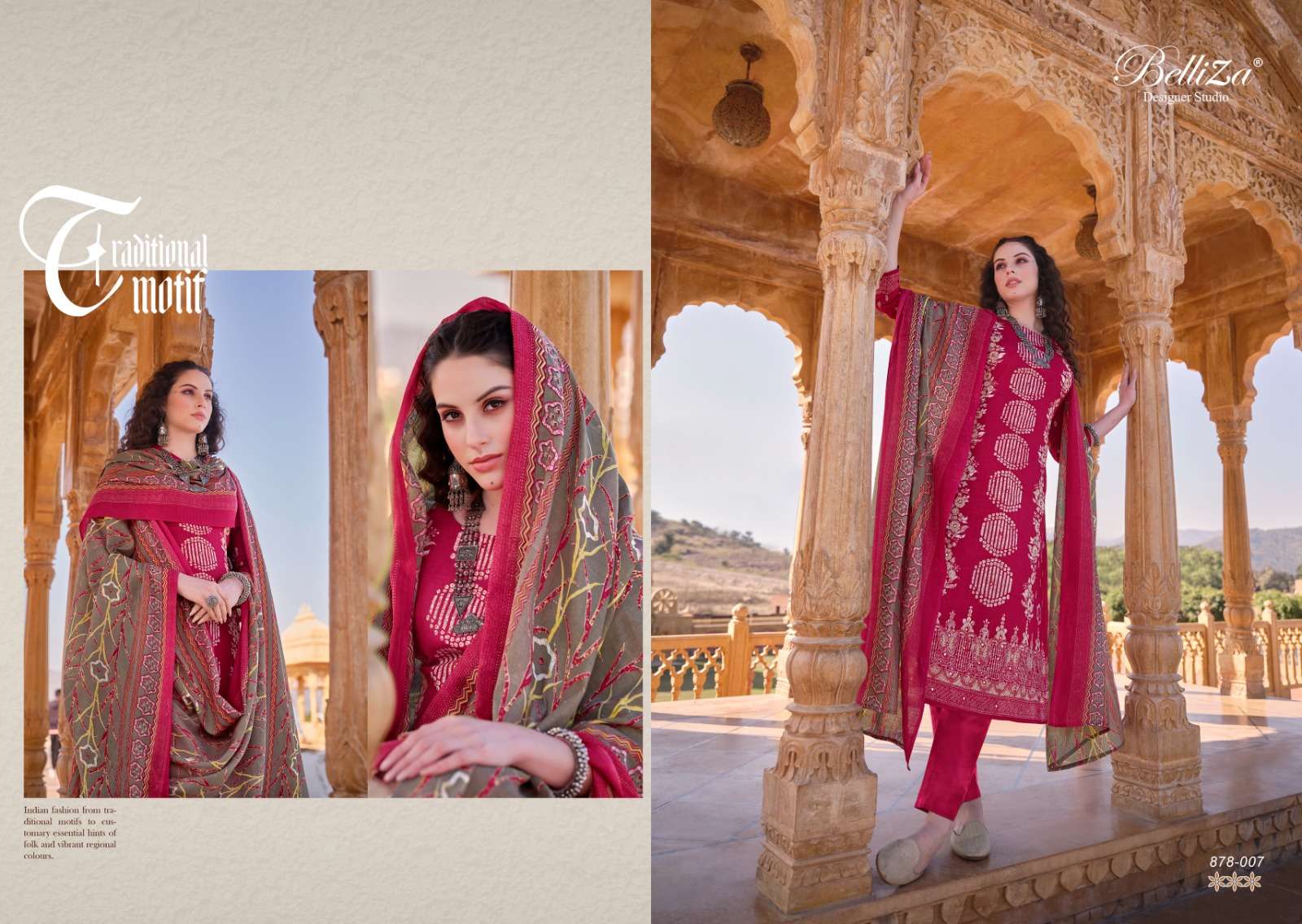 belliza designer studio mashuqa cotton decent look salwar suit catalog