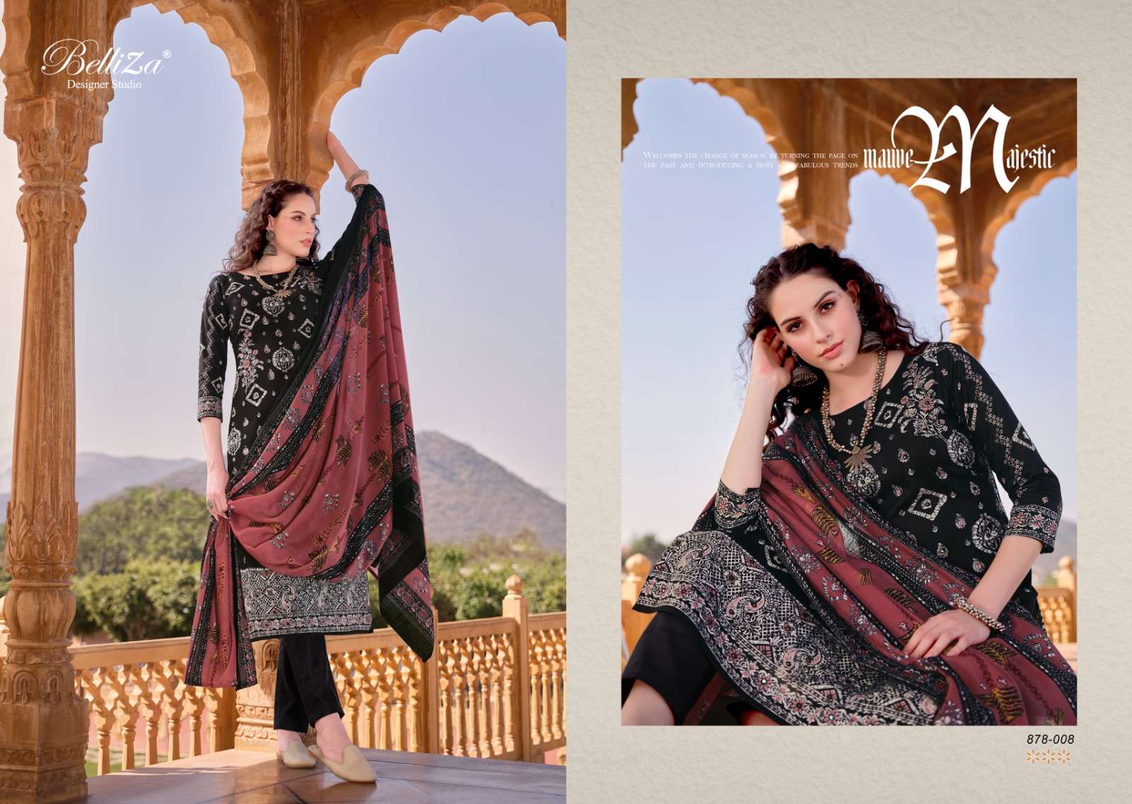 belliza designer studio mashuqa cotton decent look salwar suit catalog