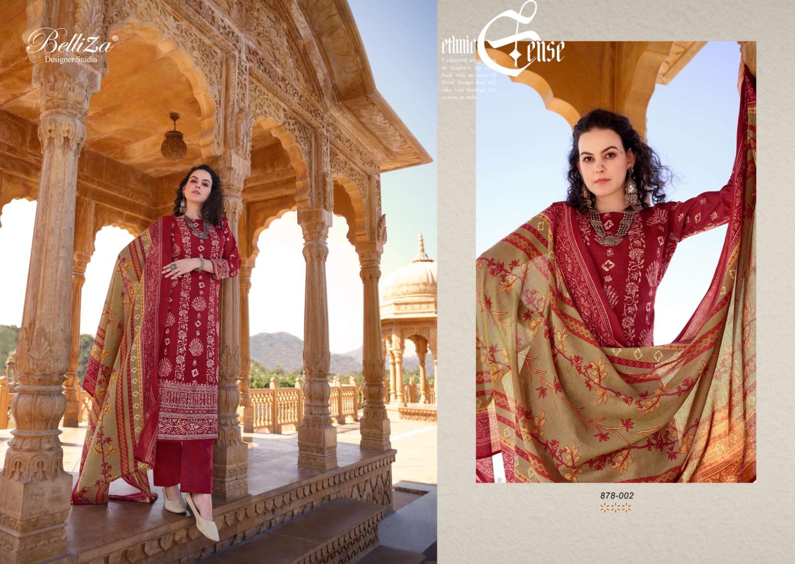 belliza designer studio mashuqa cotton decent look salwar suit catalog