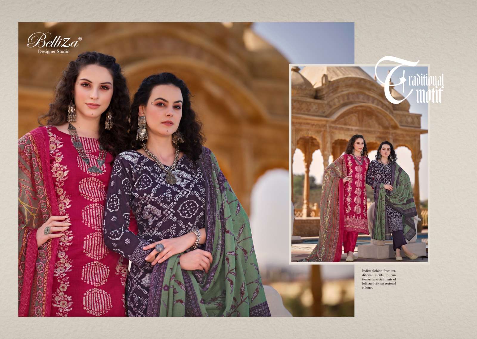 belliza designer studio mashuqa cotton decent look salwar suit catalog