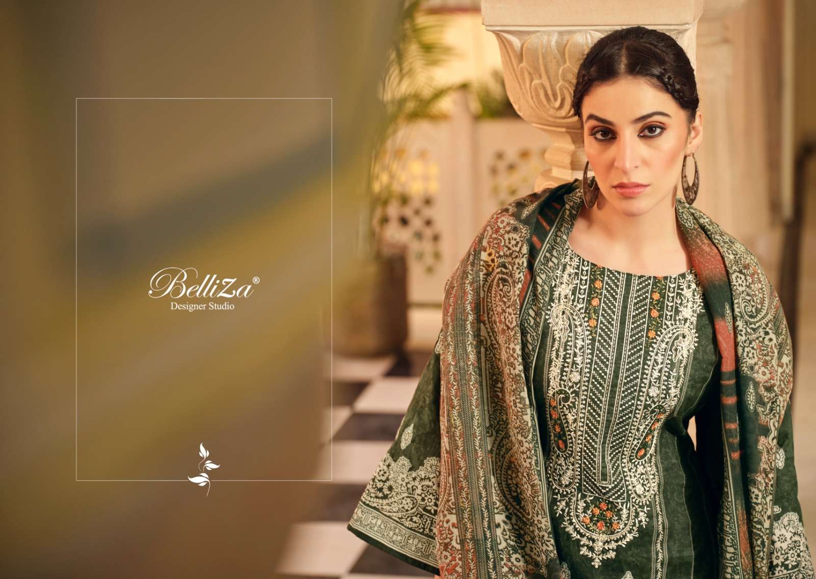 belliza designer studio naira vol 32 cotton ecxlusive print salwar suit catalog