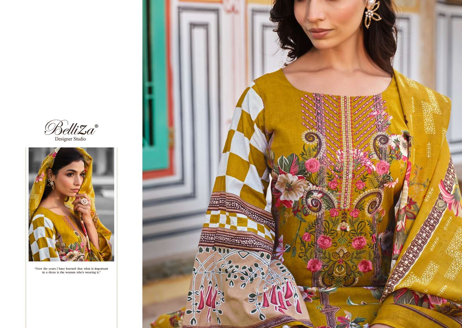 belliza designer studio  naira vol 33 cotton elegant salwar suit catalog