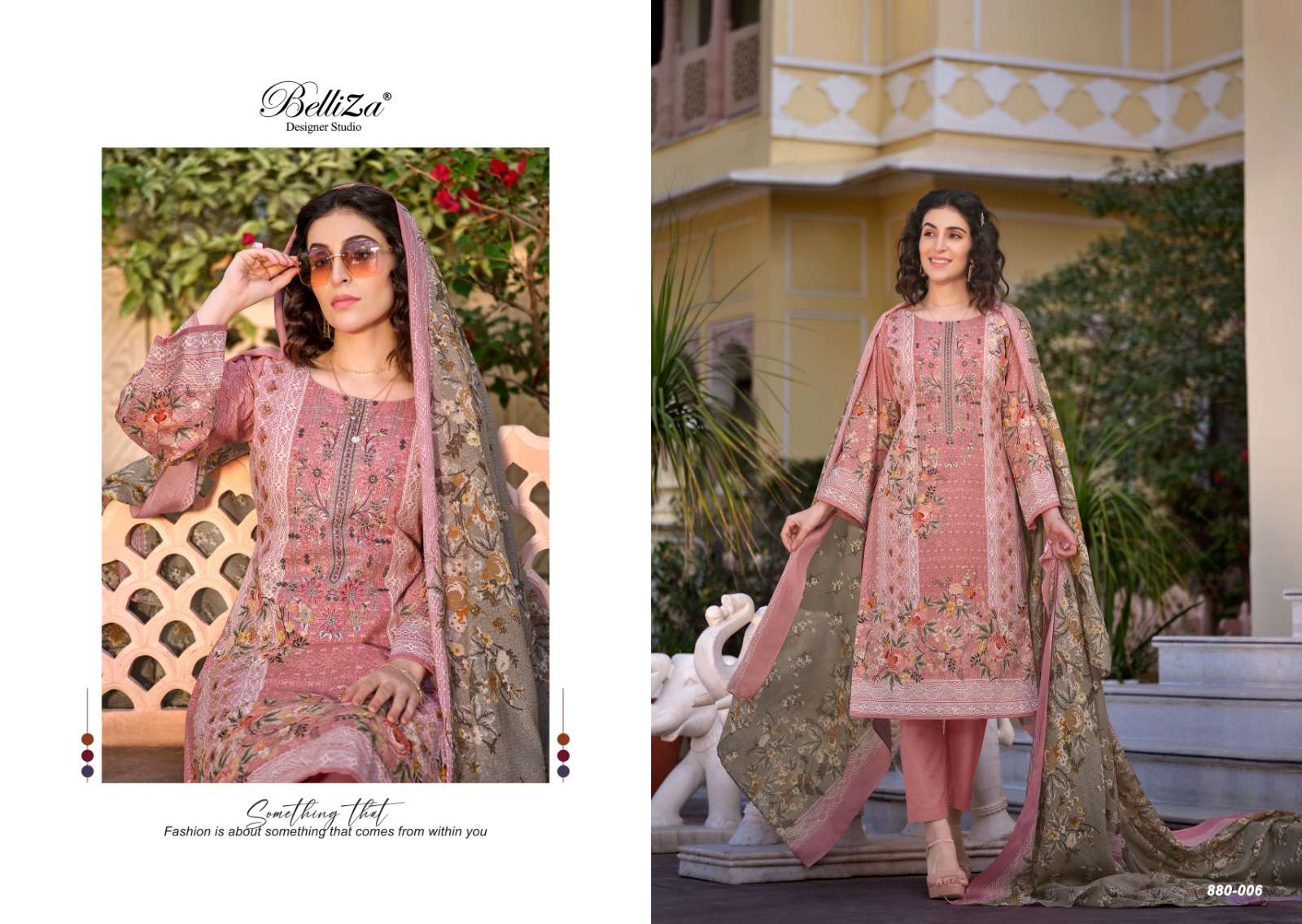 belliza designer studio  naira vol 34 cotton decent look salwar suit catalog
