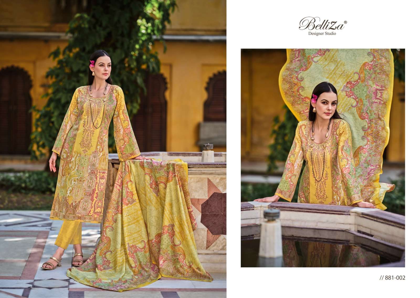 belliza designer studio naira vol 35 cotton exclusive look salwar suit catalog