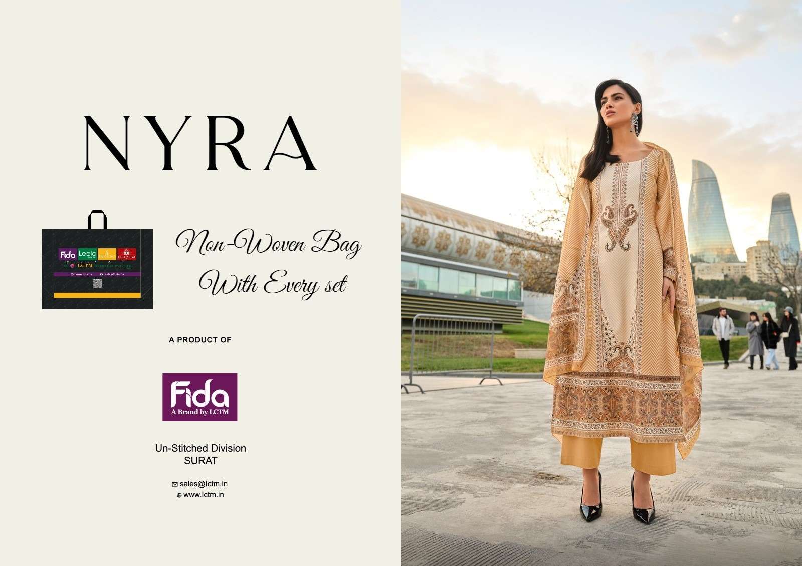 fida kanishk digital blended voile cotton innovative look salwar suit catalog