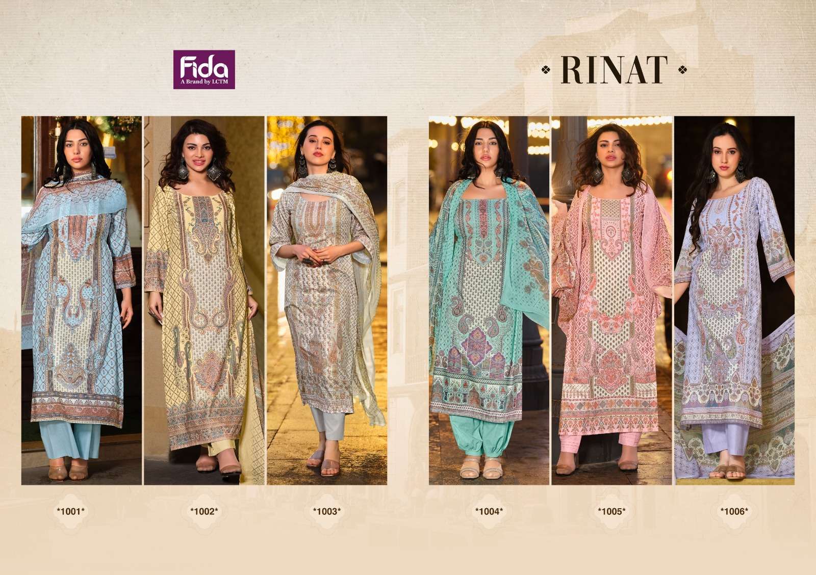 fida rinat cotton ecxlusive print salwar suit catalog