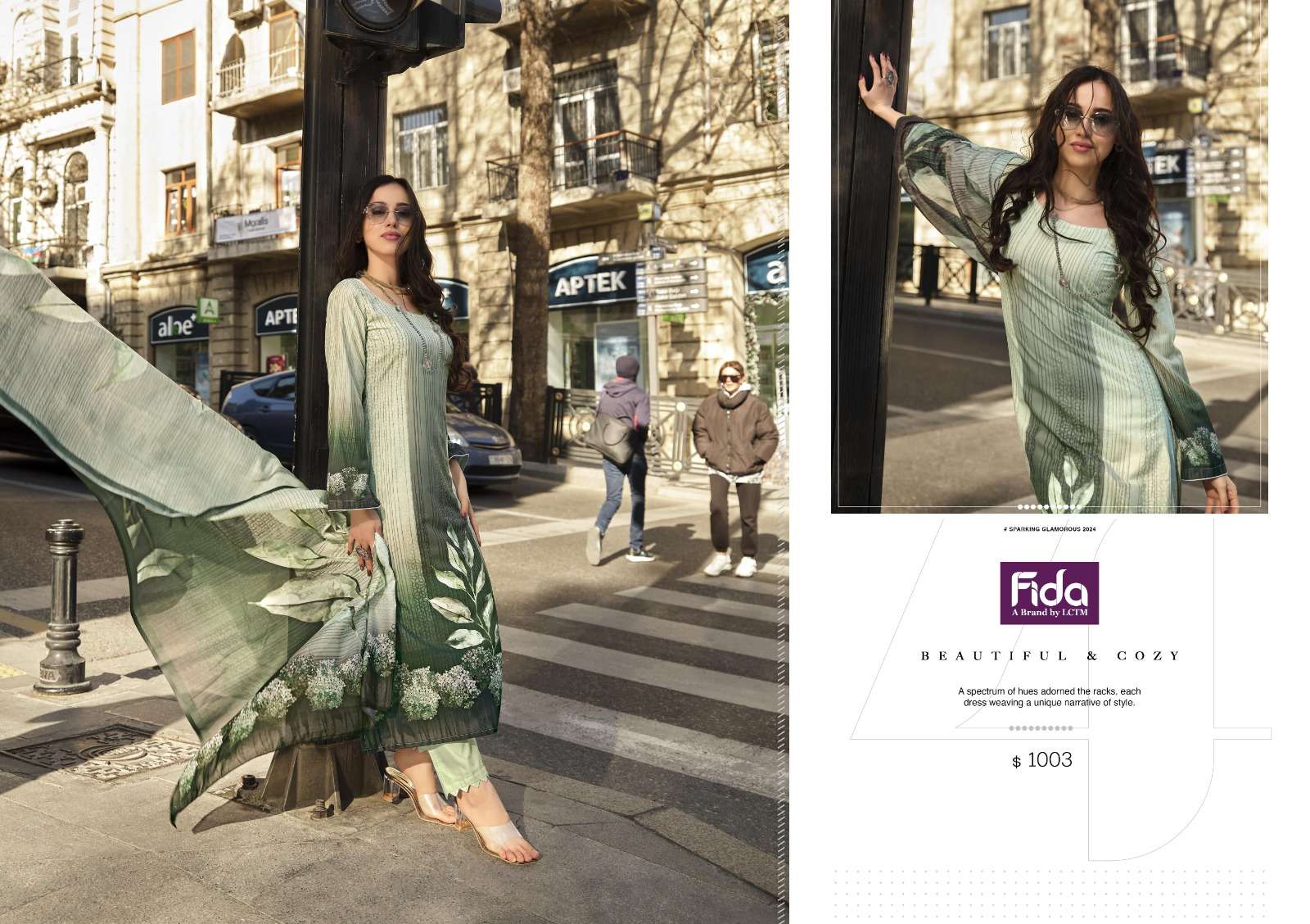 fida sana digital blended voile cotton innovative look salwar suit catalog