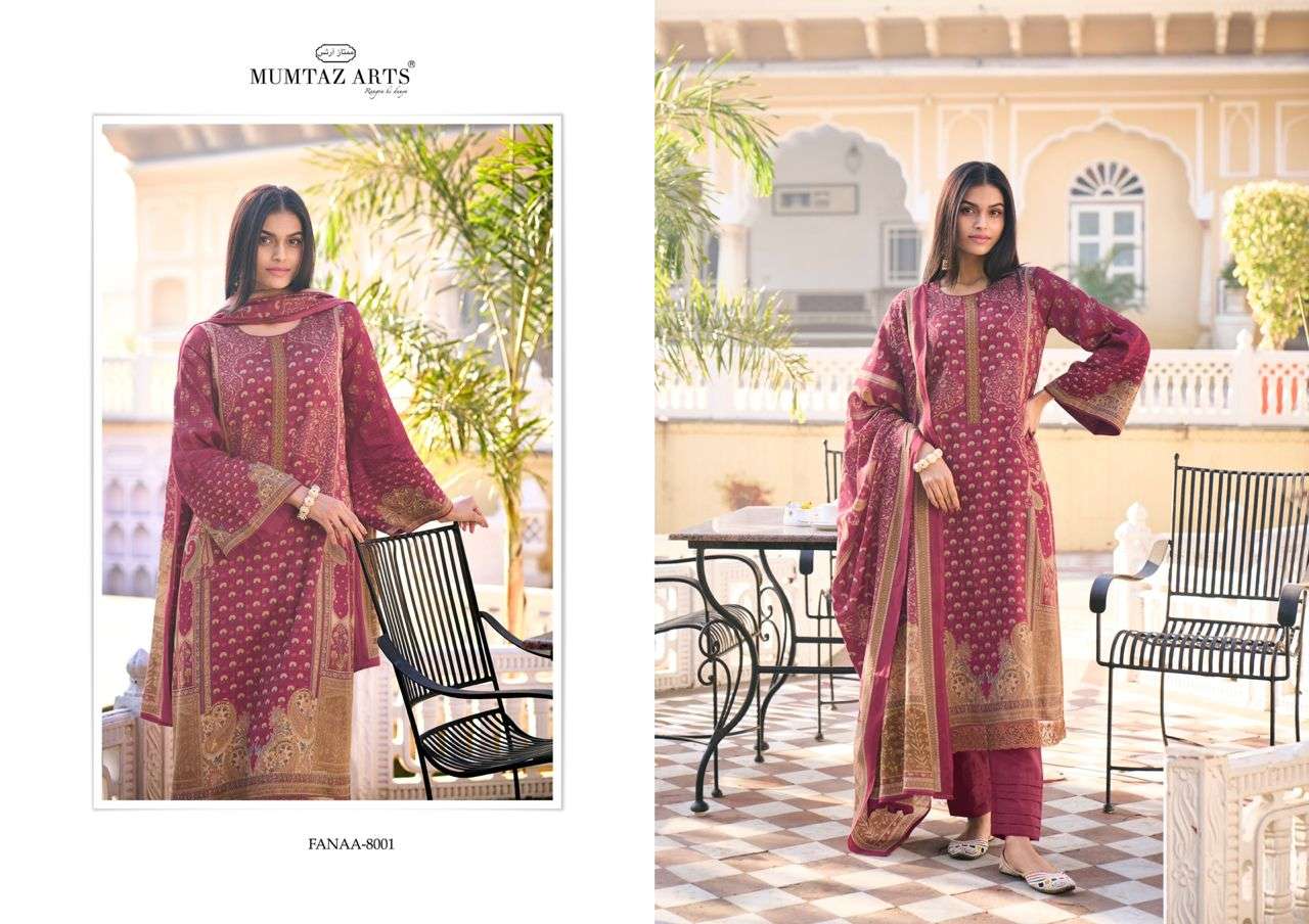 mumtaz art fanaa viscose elegant salwar suit catalog