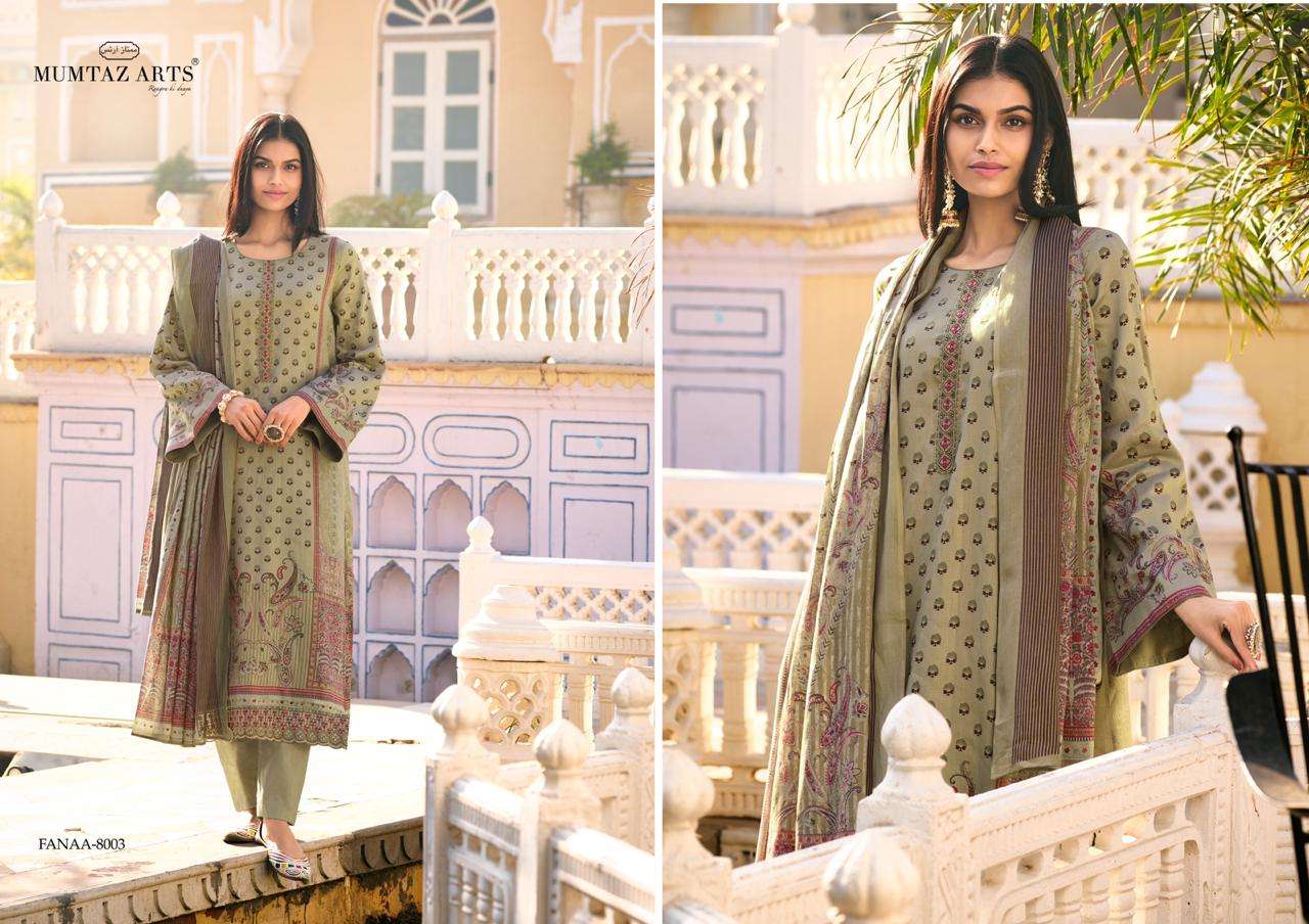 mumtaz art fanaa viscose elegant salwar suit catalog