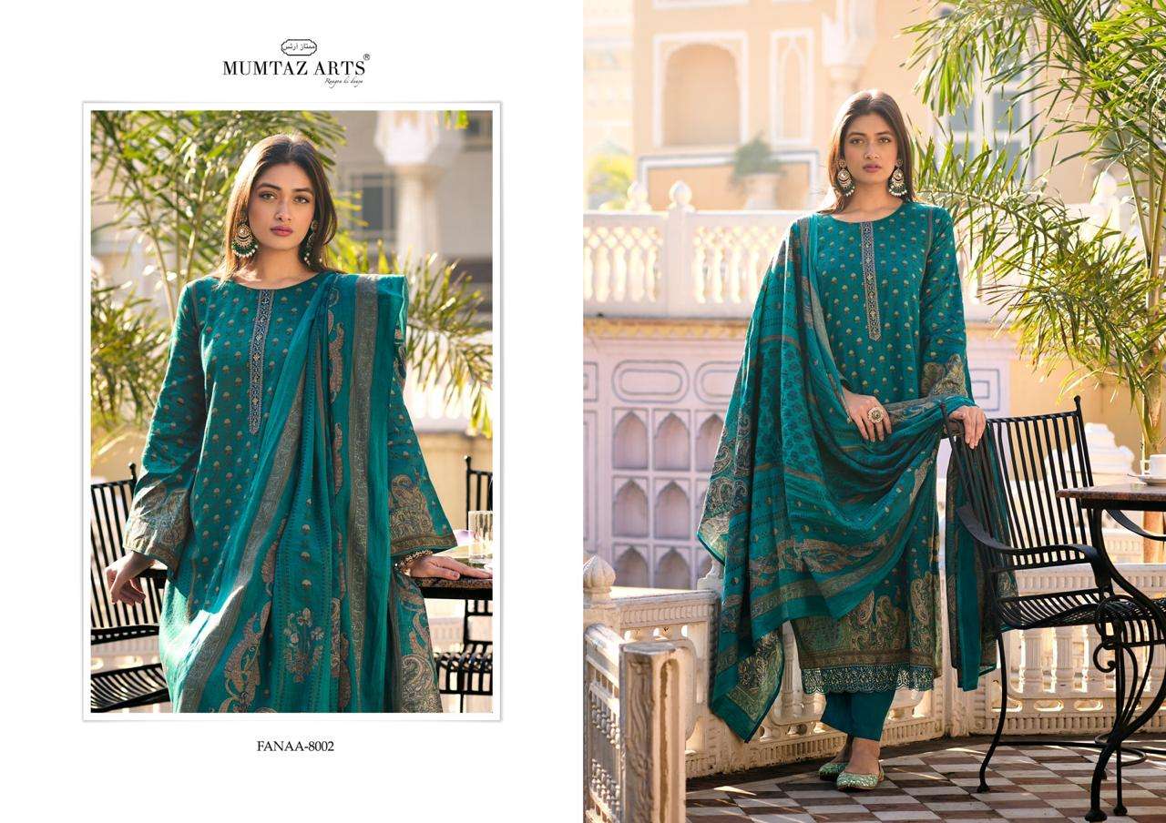 mumtaz art fanaa viscose elegant salwar suit catalog