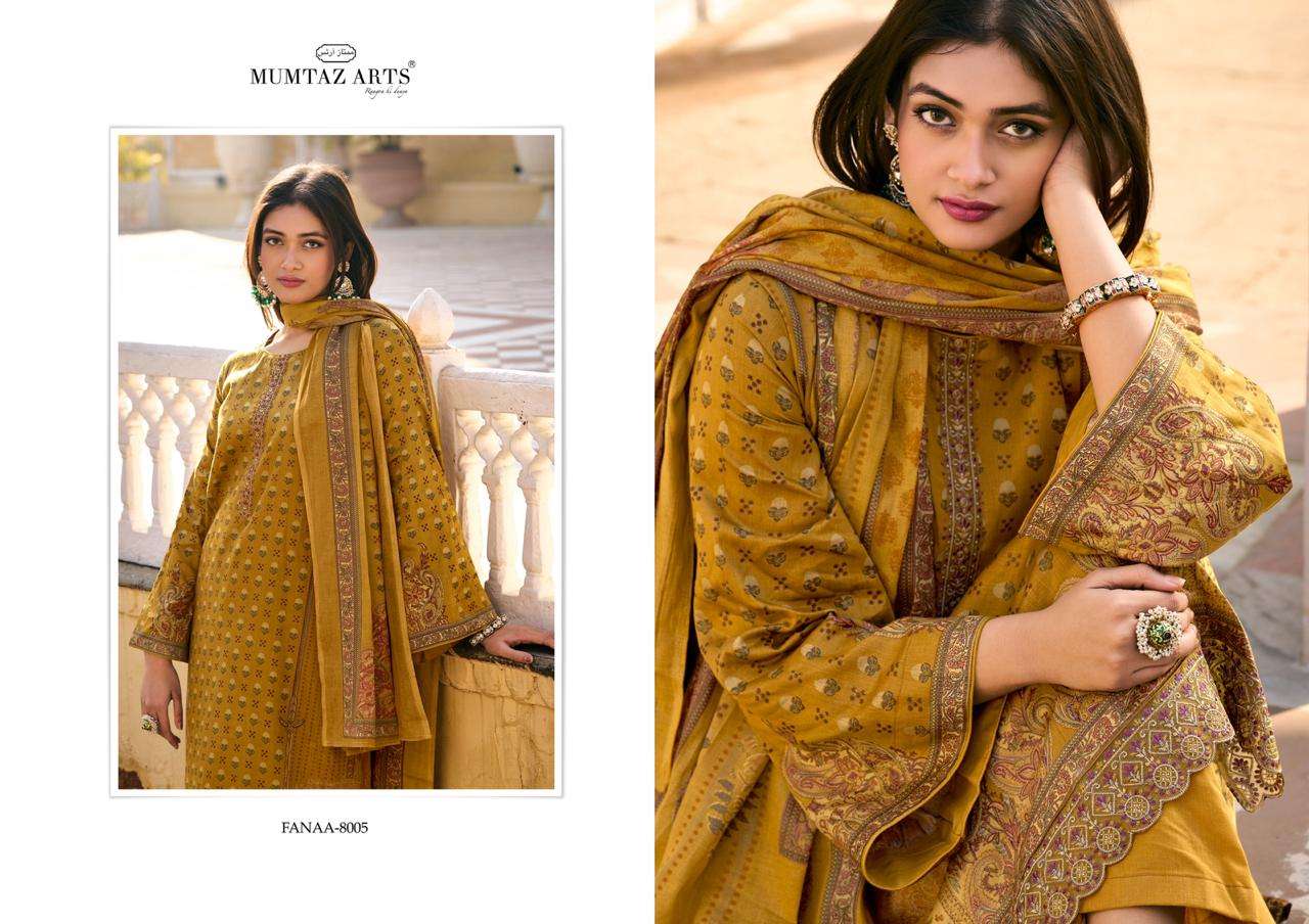 mumtaz art fanaa viscose elegant salwar suit catalog