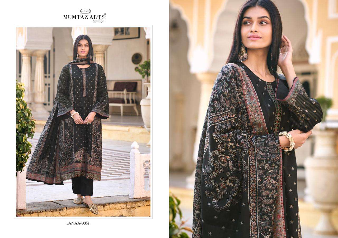 mumtaz art fanaa viscose elegant salwar suit catalog