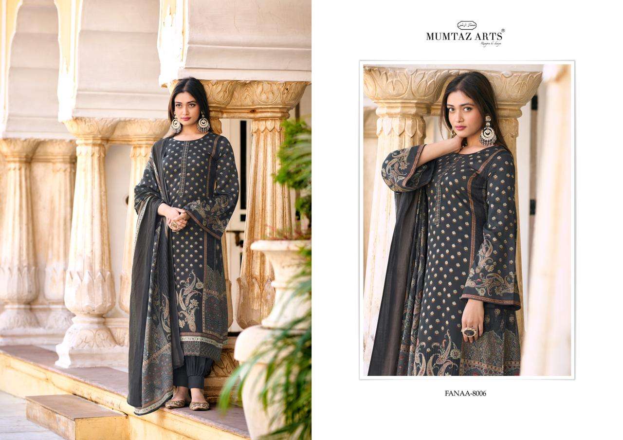 mumtaz art fanaa viscose elegant salwar suit catalog