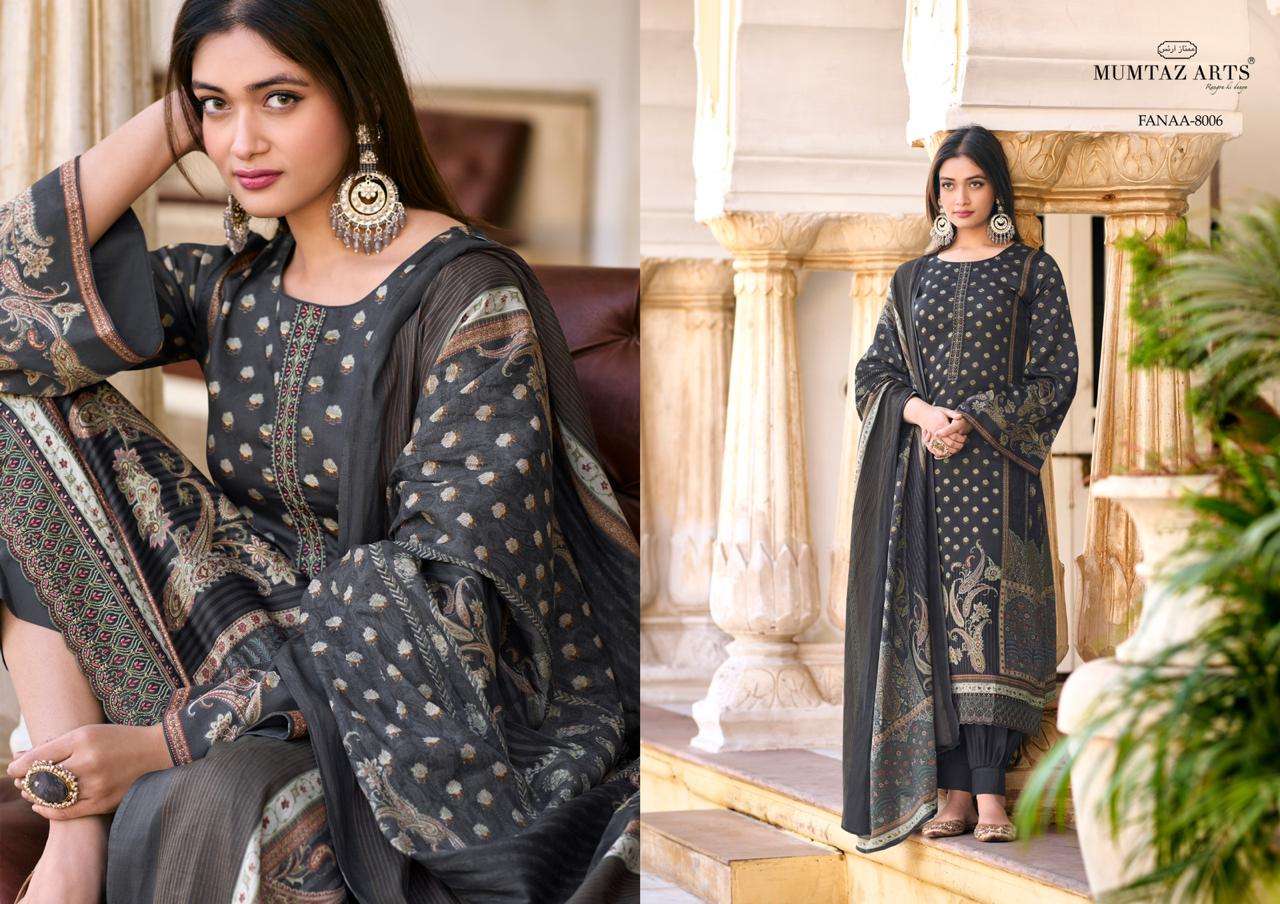 mumtaz art fanaa viscose elegant salwar suit catalog