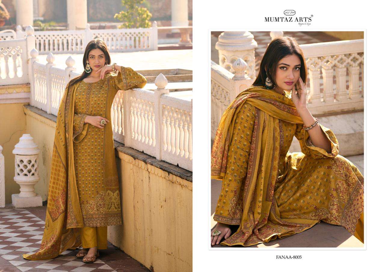 mumtaz art fanaa viscose elegant salwar suit catalog