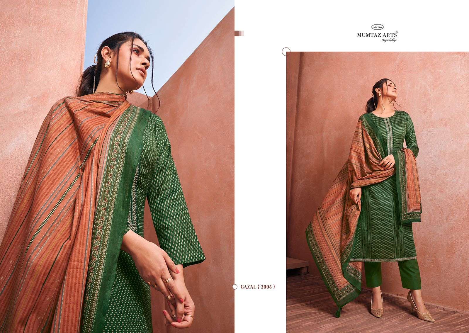 mumtaz art gazal viscose regal look salwar suit catalog