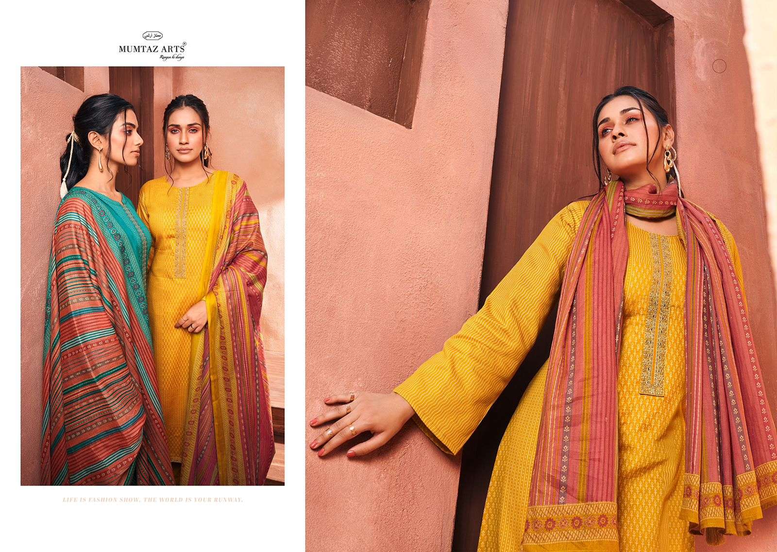 mumtaz art gazal viscose regal look salwar suit catalog