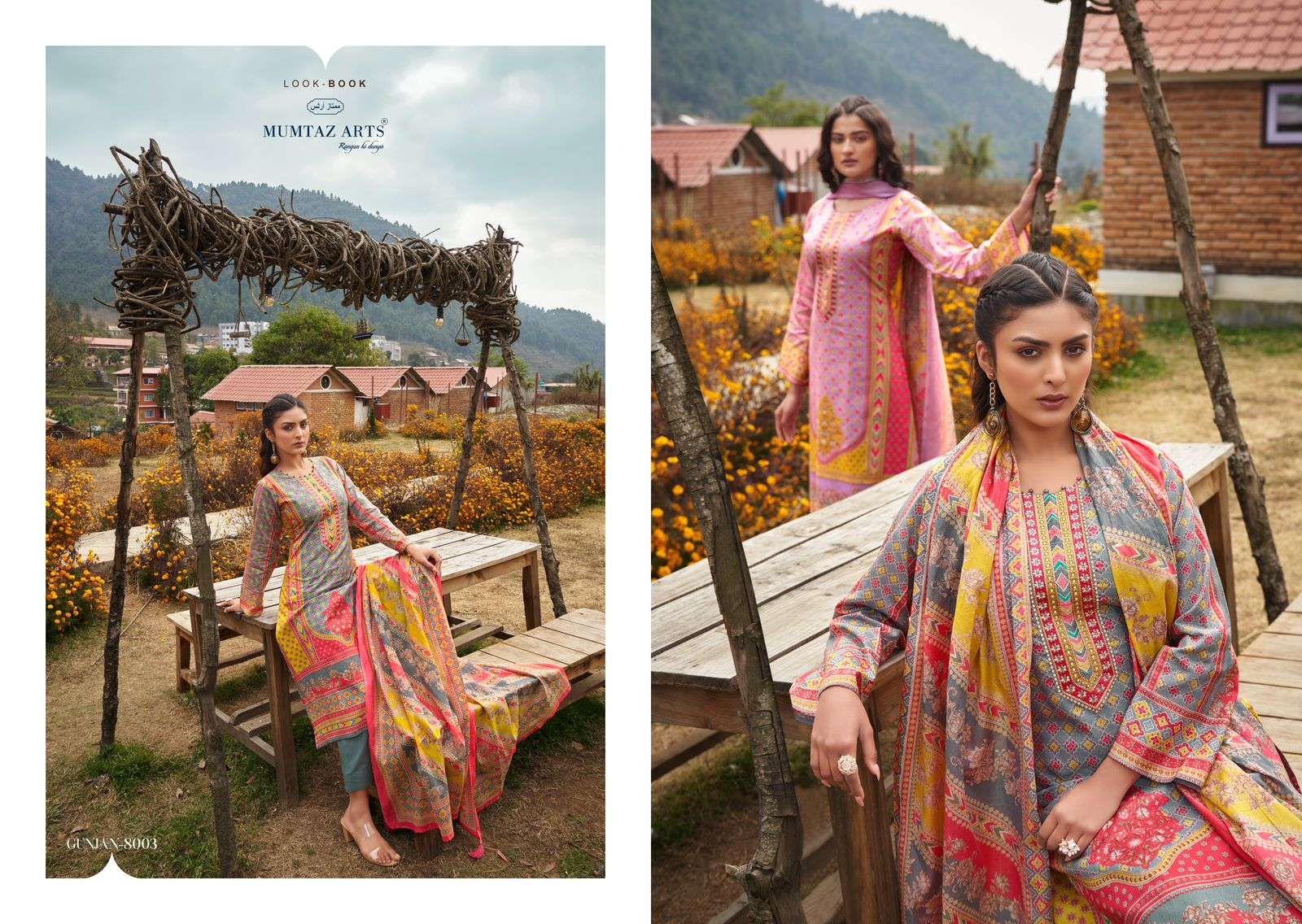 mumtaz art gunjan viscose regal look salwar suit catalog