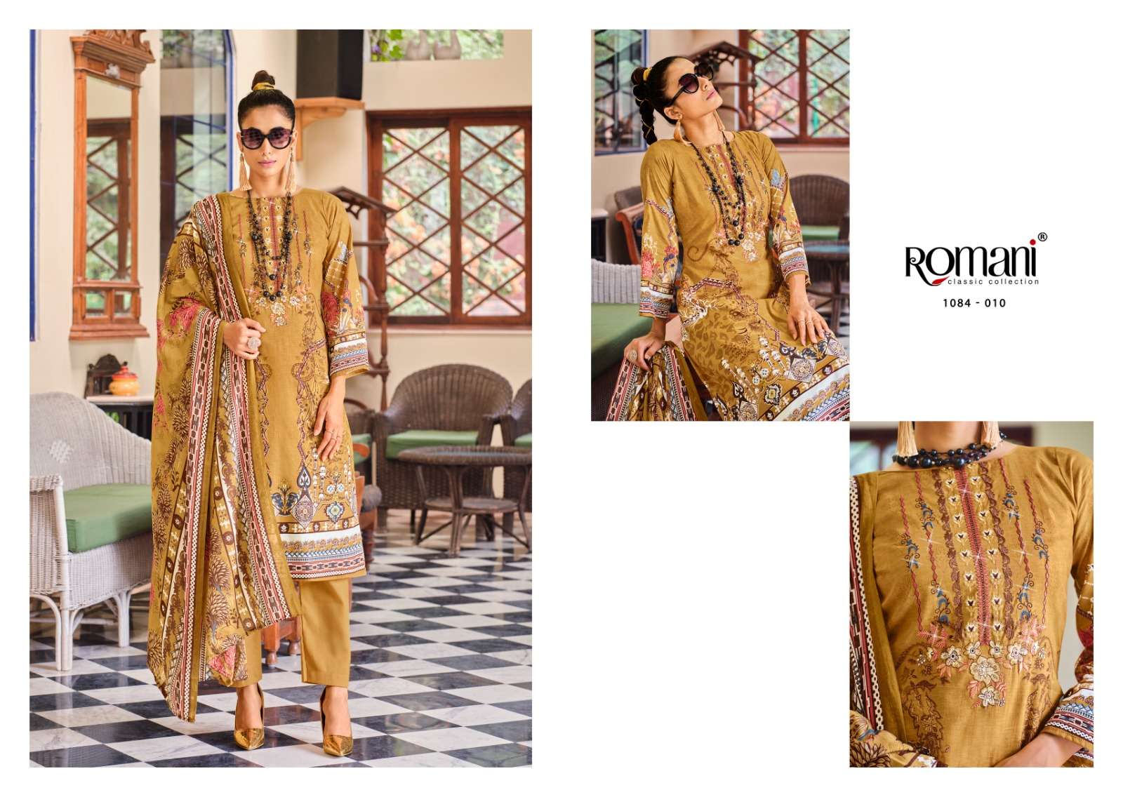 romani aarzu soft cotton  ecxlusive print salwar suit catalog