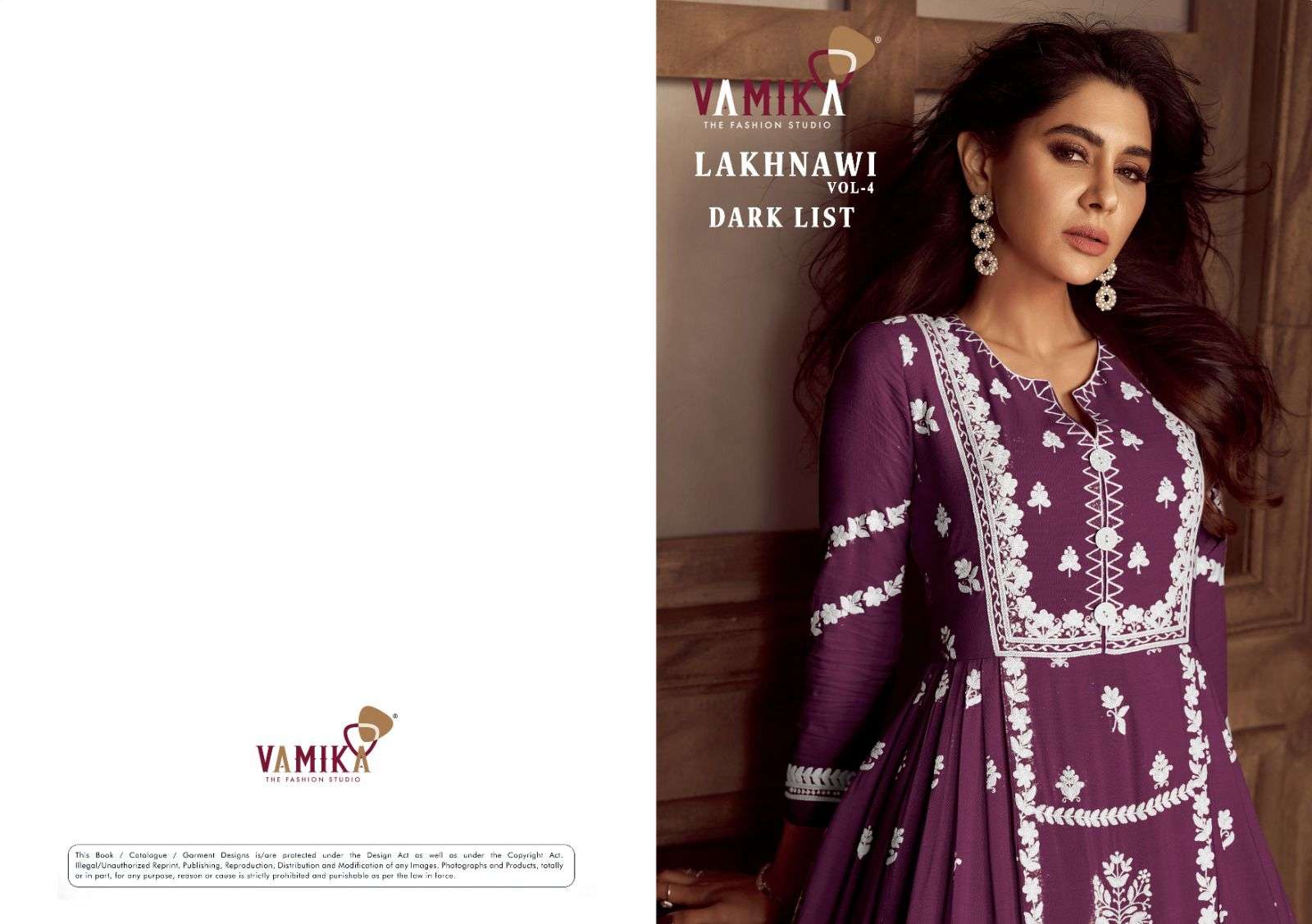 vamika lakhnavi vol 4 D NO 1023P To 1023T viscose attrective look top pant with dupatta catalog