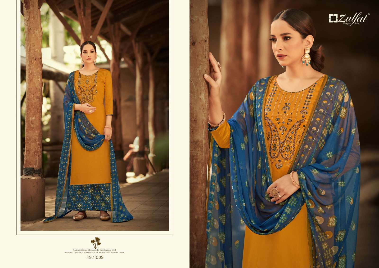 zulfat designer suits damini pure jam cotton  elegant look salwqar suit catalog