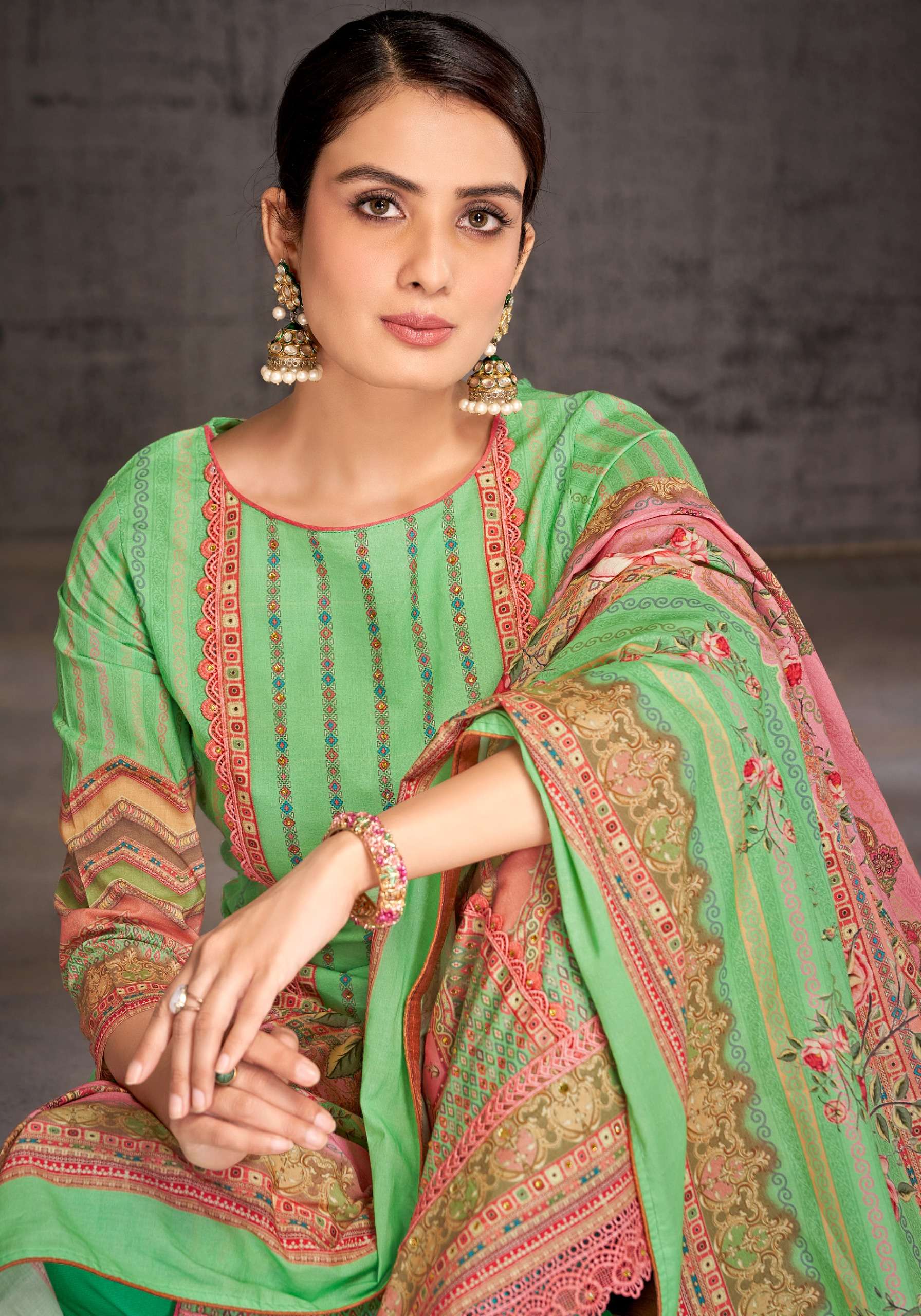 alok suit summer shade cambric exclusive print salwar suit catalog