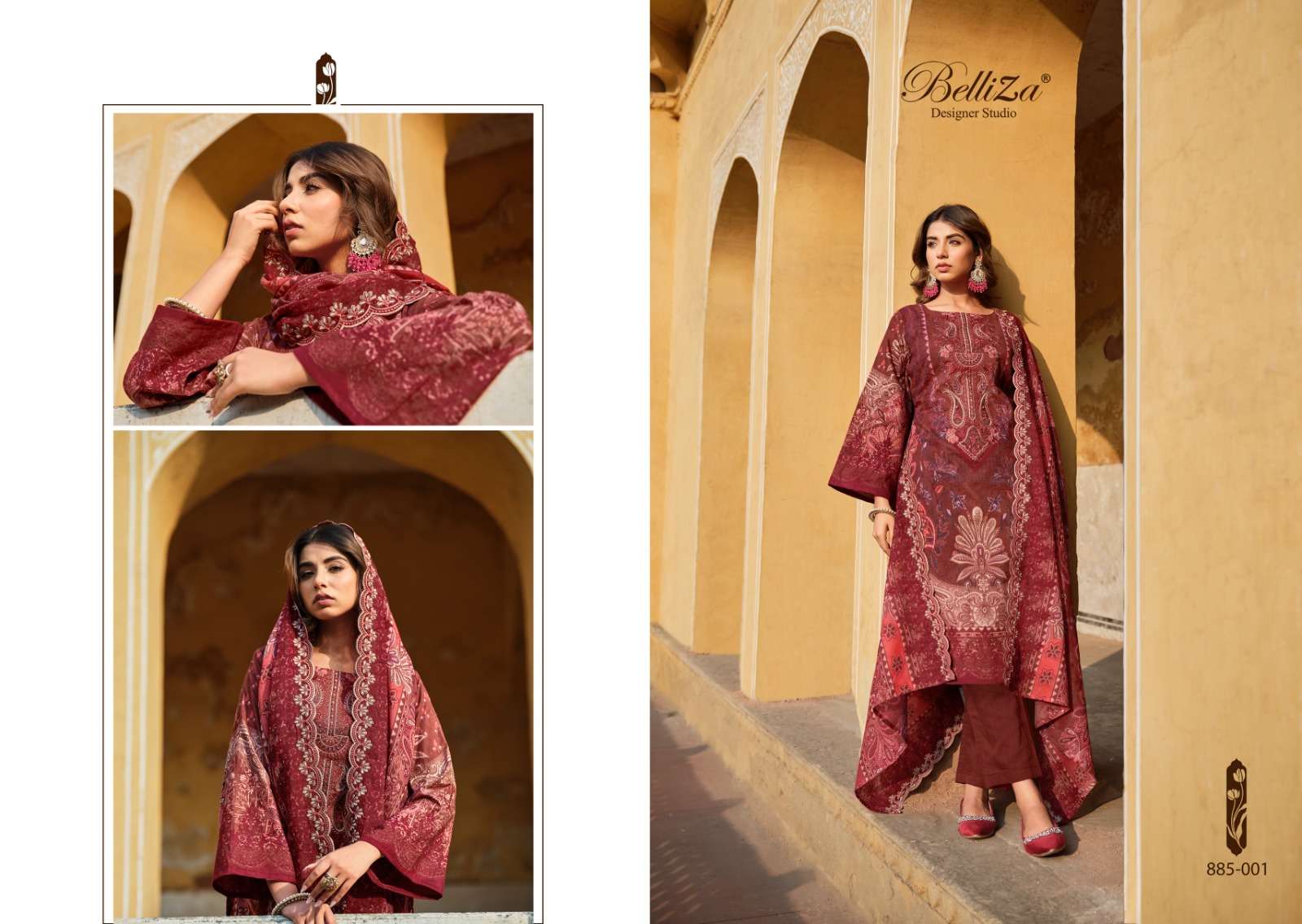 belliza designer studio guzarish vol 4 cotton elegant salwar suit catalog