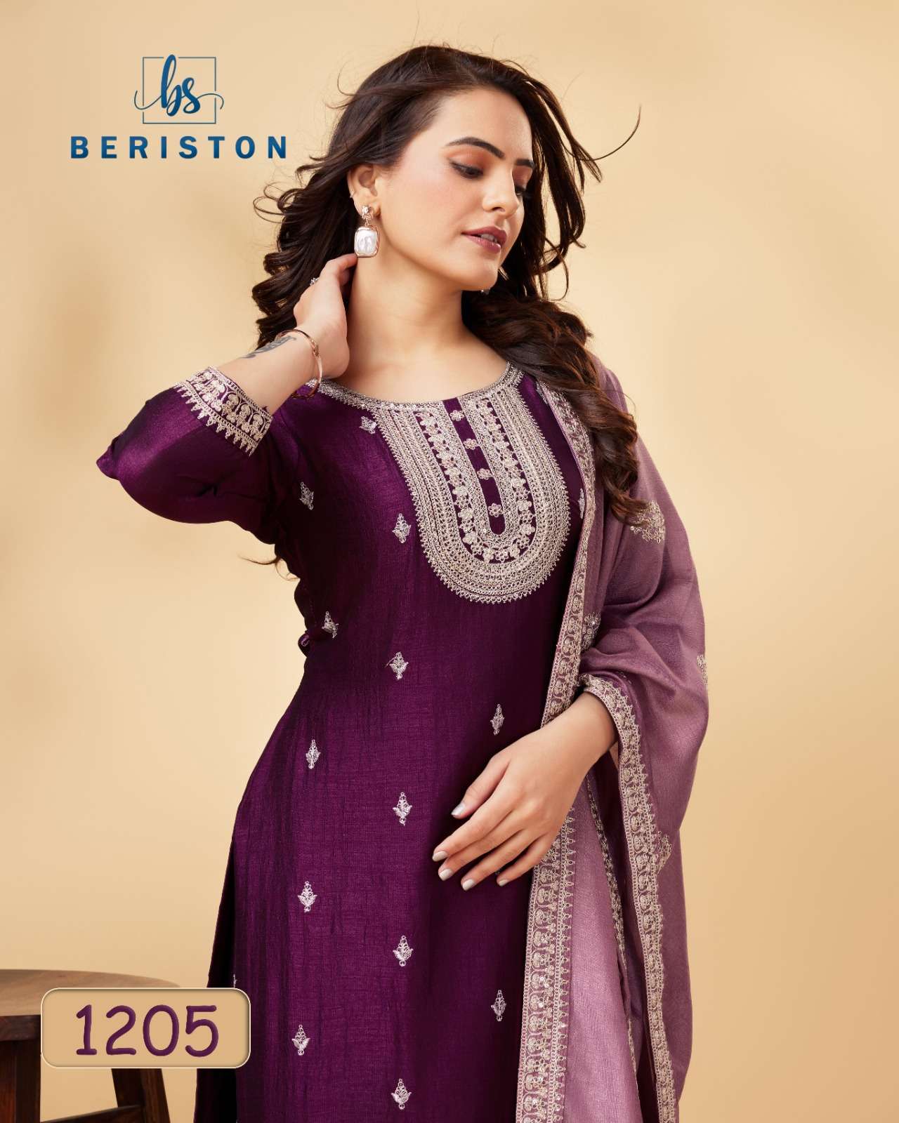 briston briston vol 12 vichitra silk decent look salwar suit catalog