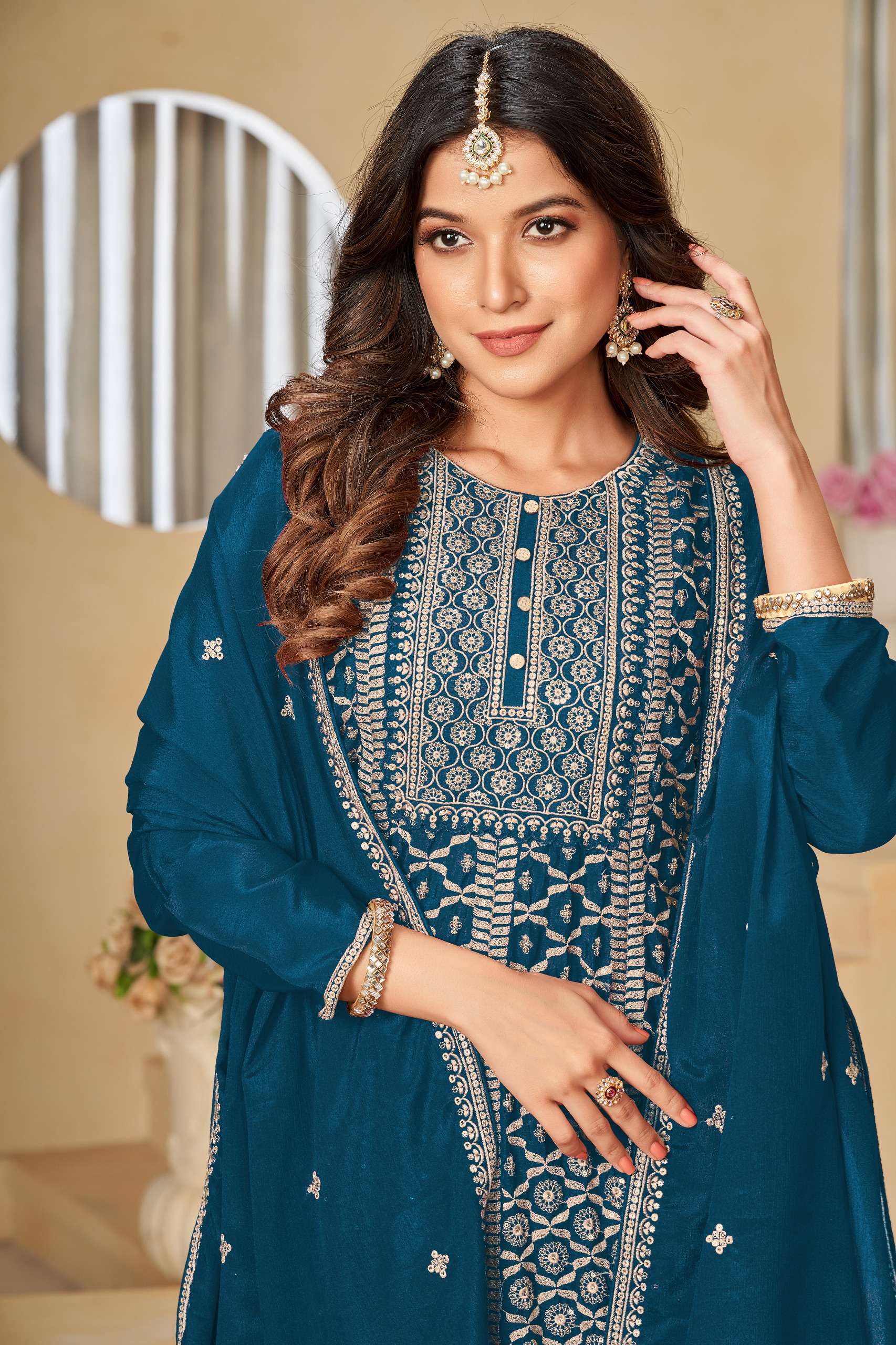 dani anjubaa vol 30 chinnon exclusive look salwar suit catalog