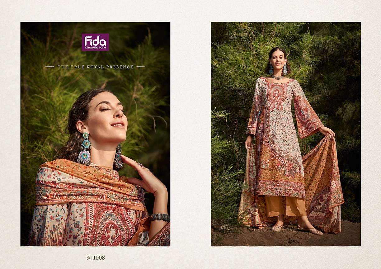 fida digital blended voile cotton innovative look salwar suit catalog