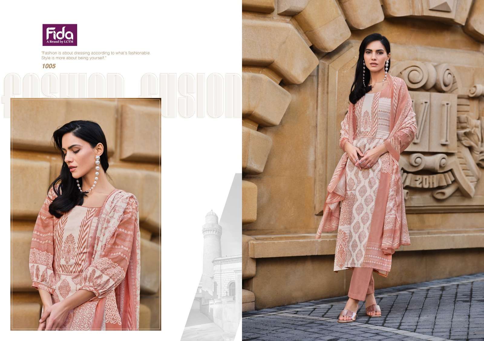 fida vagmi cotton regal look salwar suit catalog