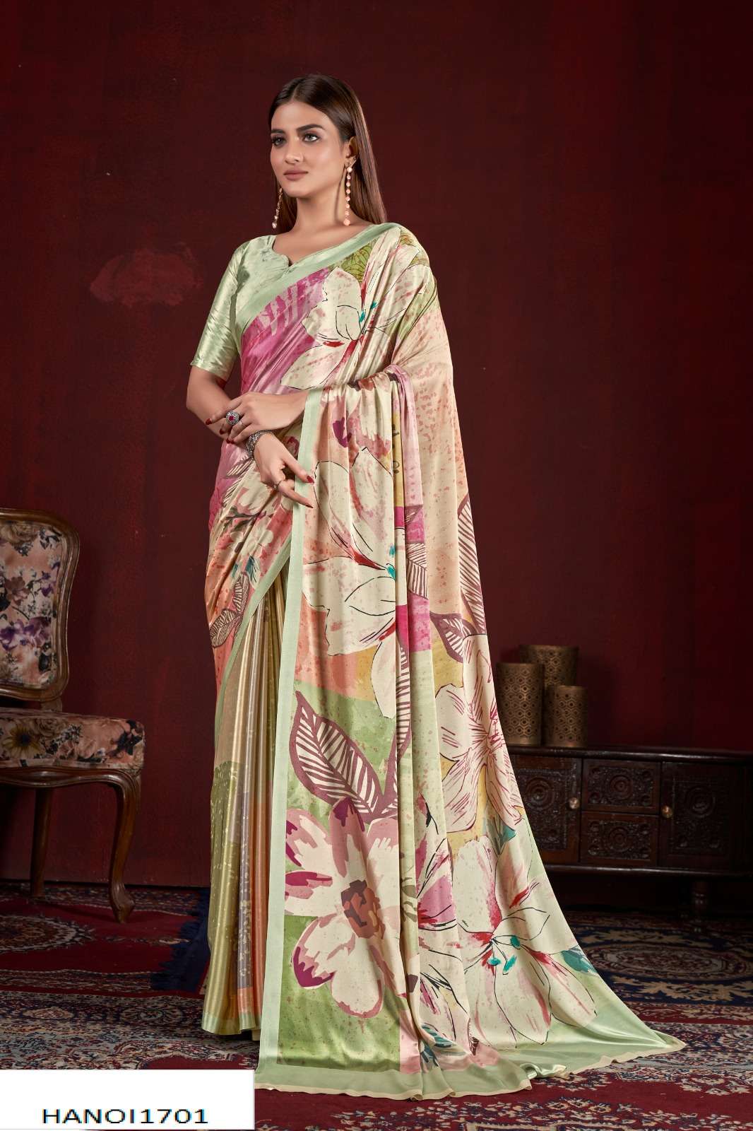 jivora v crape soft silk  exclusive look sareecataloug