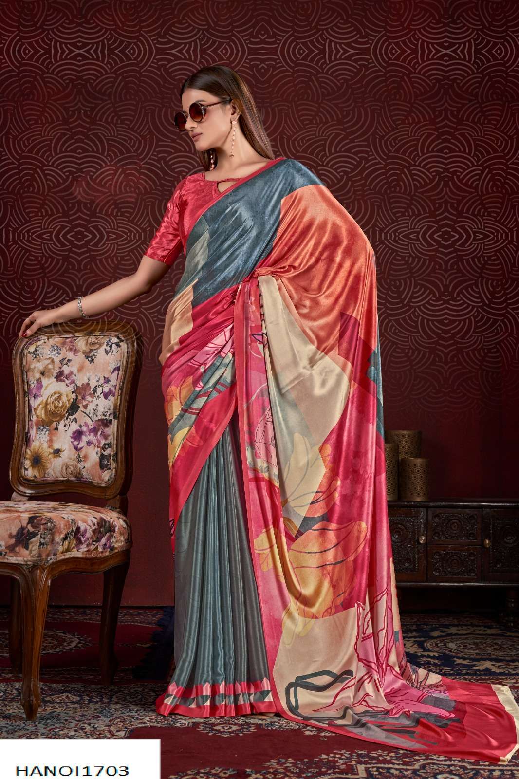 jivora v crape soft silk  exclusive look sareecataloug