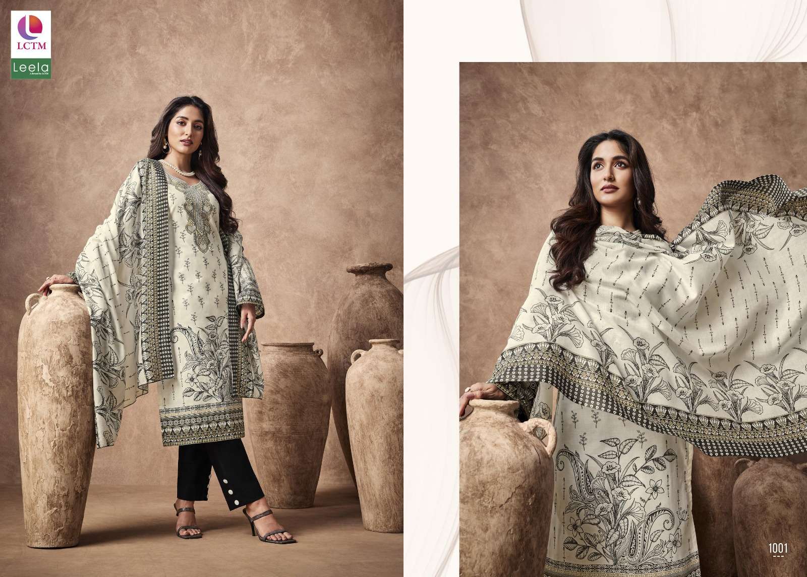 leela aisha cotton exclusive print salwar suit catalog