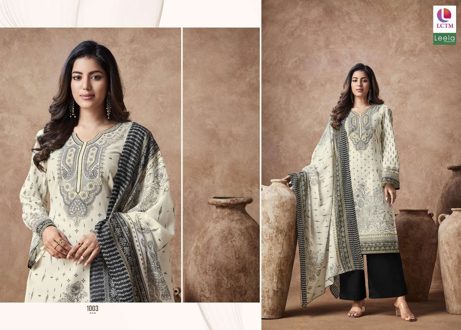 leela aisha cotton exclusive print salwar suit catalog