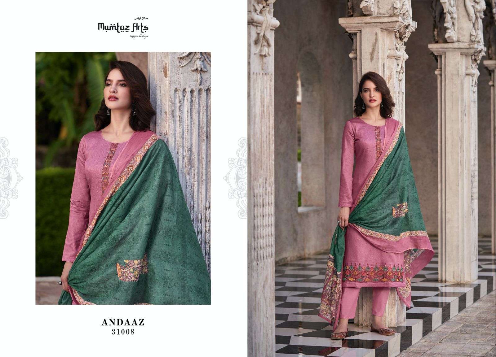 mumtaz arts andaaz pure jam satin exclusive print salwar suit catalog