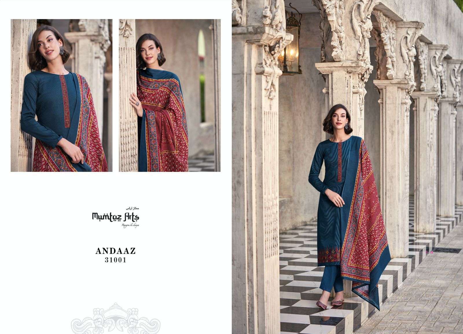 mumtaz arts andaaz pure jam satin exclusive print salwar suit catalog