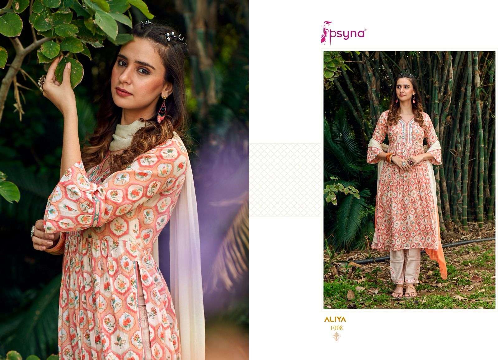 psyna aliya cambric cotton new and modern look top bottom dupatta catalog