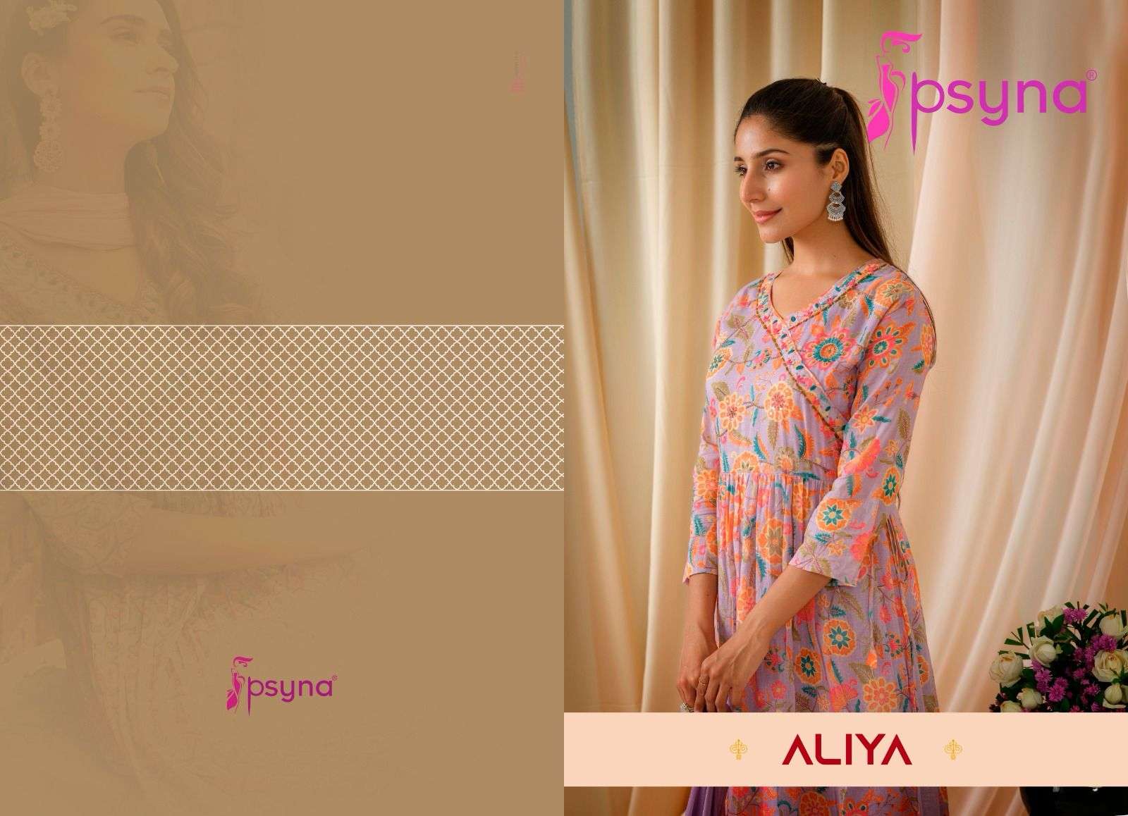 psyna aliya cambric cotton new and modern look top bottom dupatta catalog