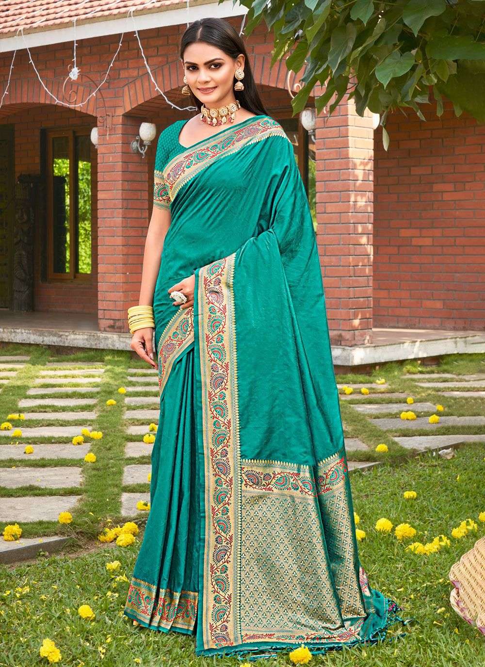 sangam prints susobhana silk kanjivar silk elegant saree catalog