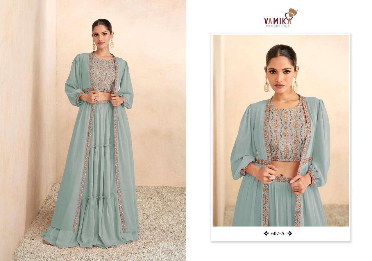 vamika calebrity vol 2 pure bsy fiona innovative look top choli lehngha catalog