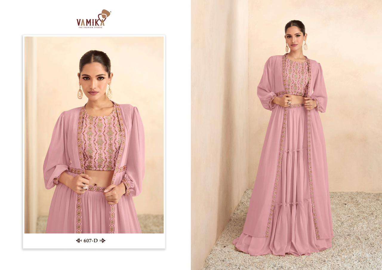 vamika calebrity vol 2 pure bsy fiona innovative look top choli lehngha catalog