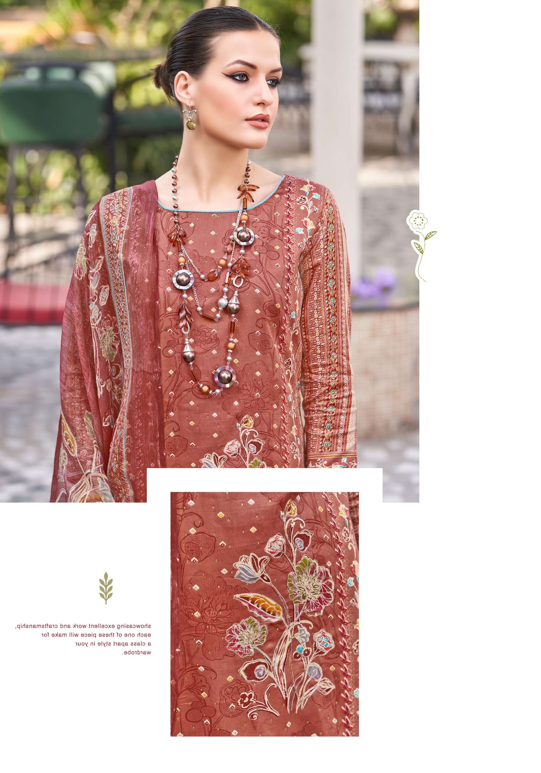 alok suit shobhita zam exclusive print salwar suit catalog