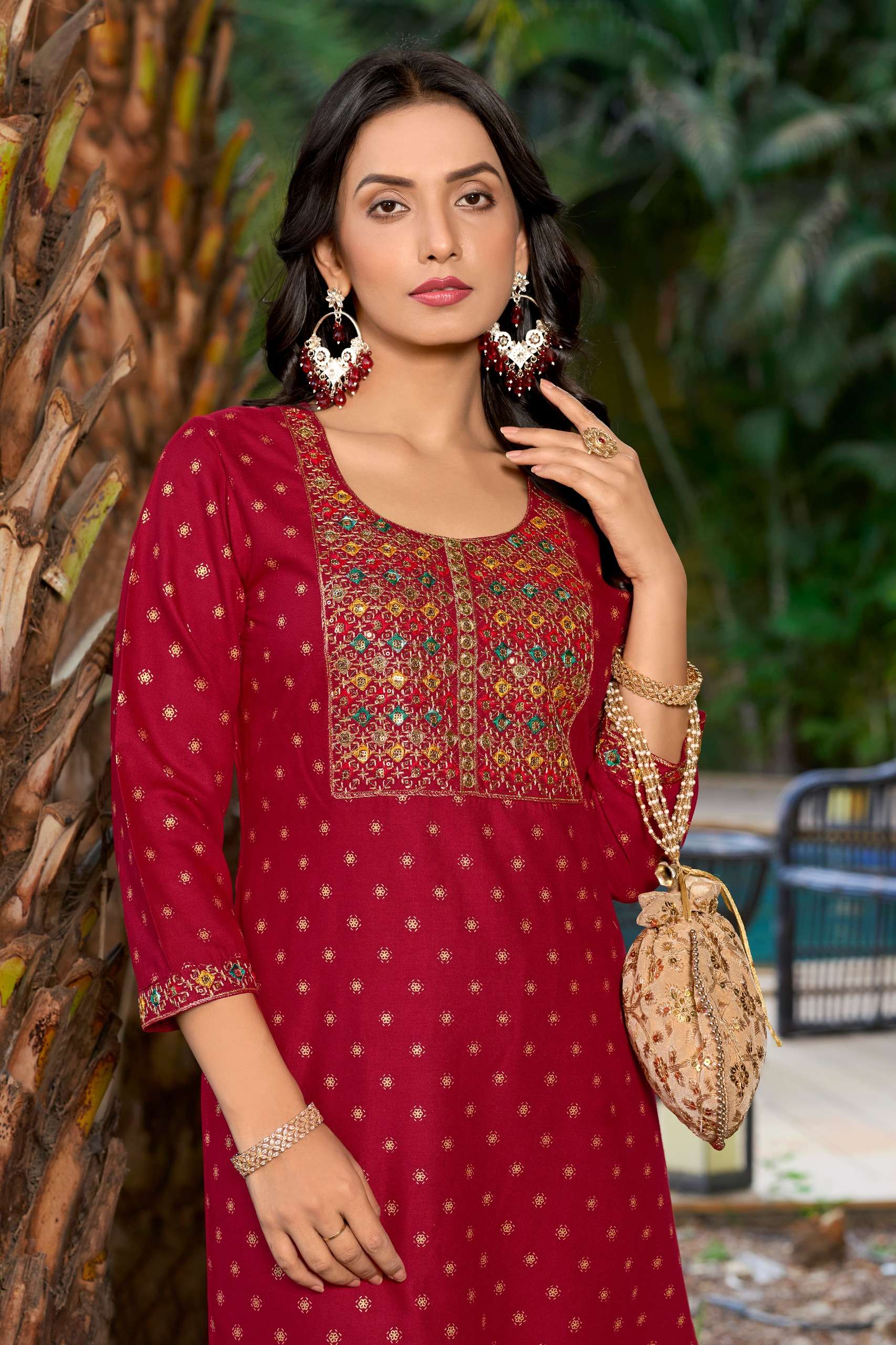 banwery fashion nitya rayon innovative look kurti catalog