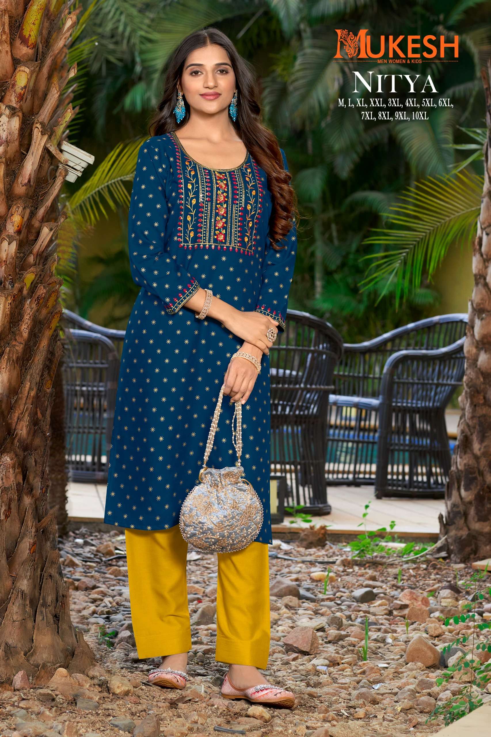 banwery fashion nitya rayon innovative look kurti catalog