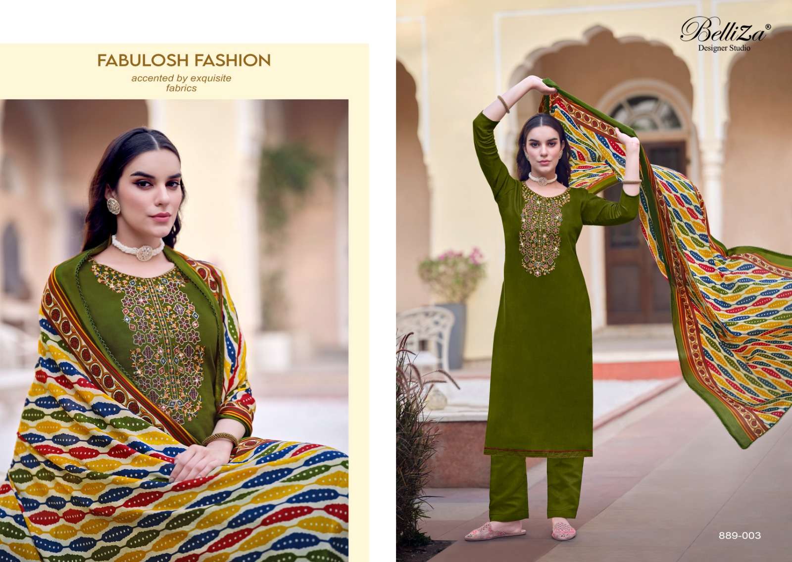 belliza designer studio lovina vol 3 viscose rayon catchy look salwar suit catalog