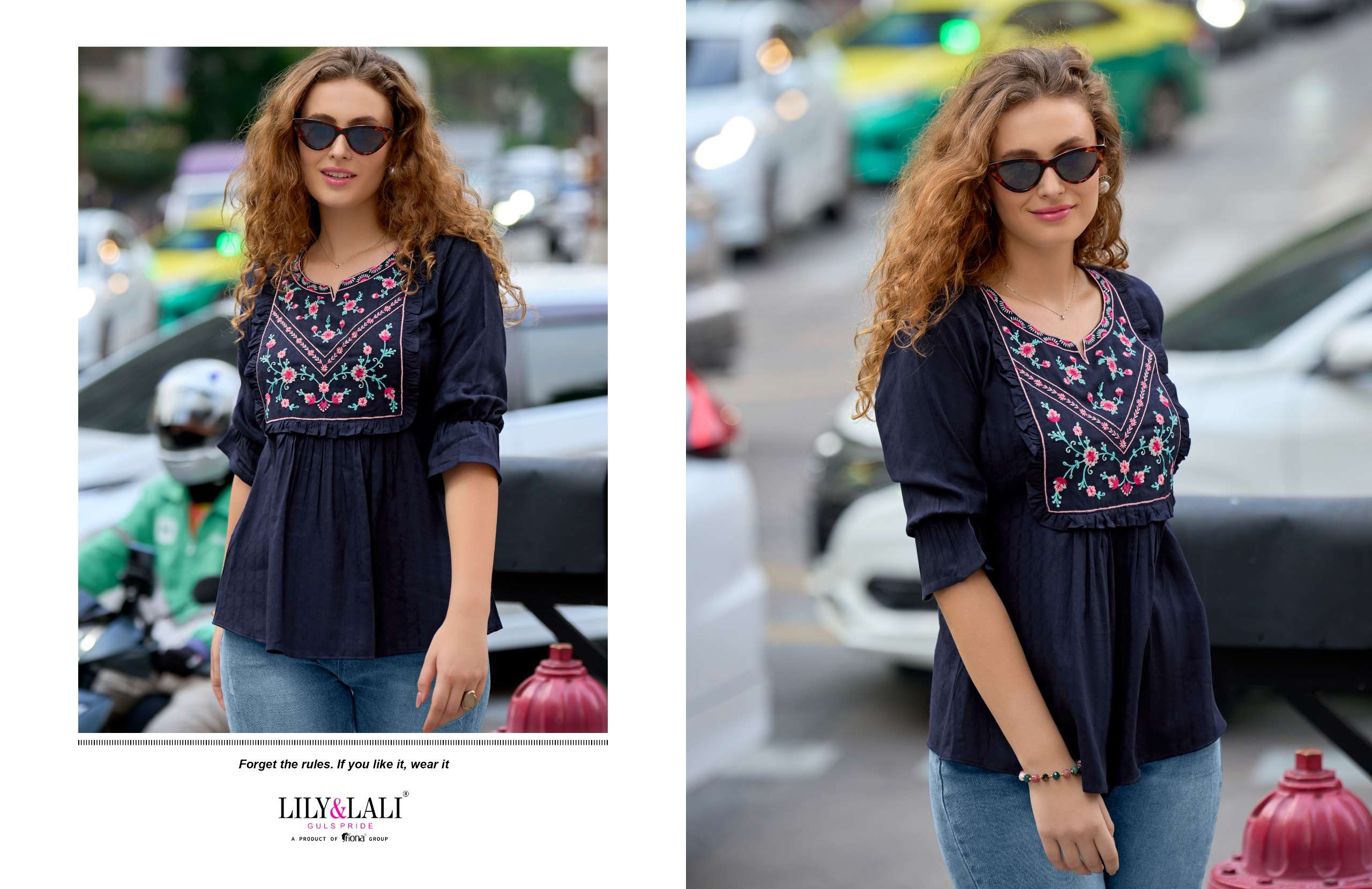 lily and lali melody 4 viscose rayon new and modern look tops catalog